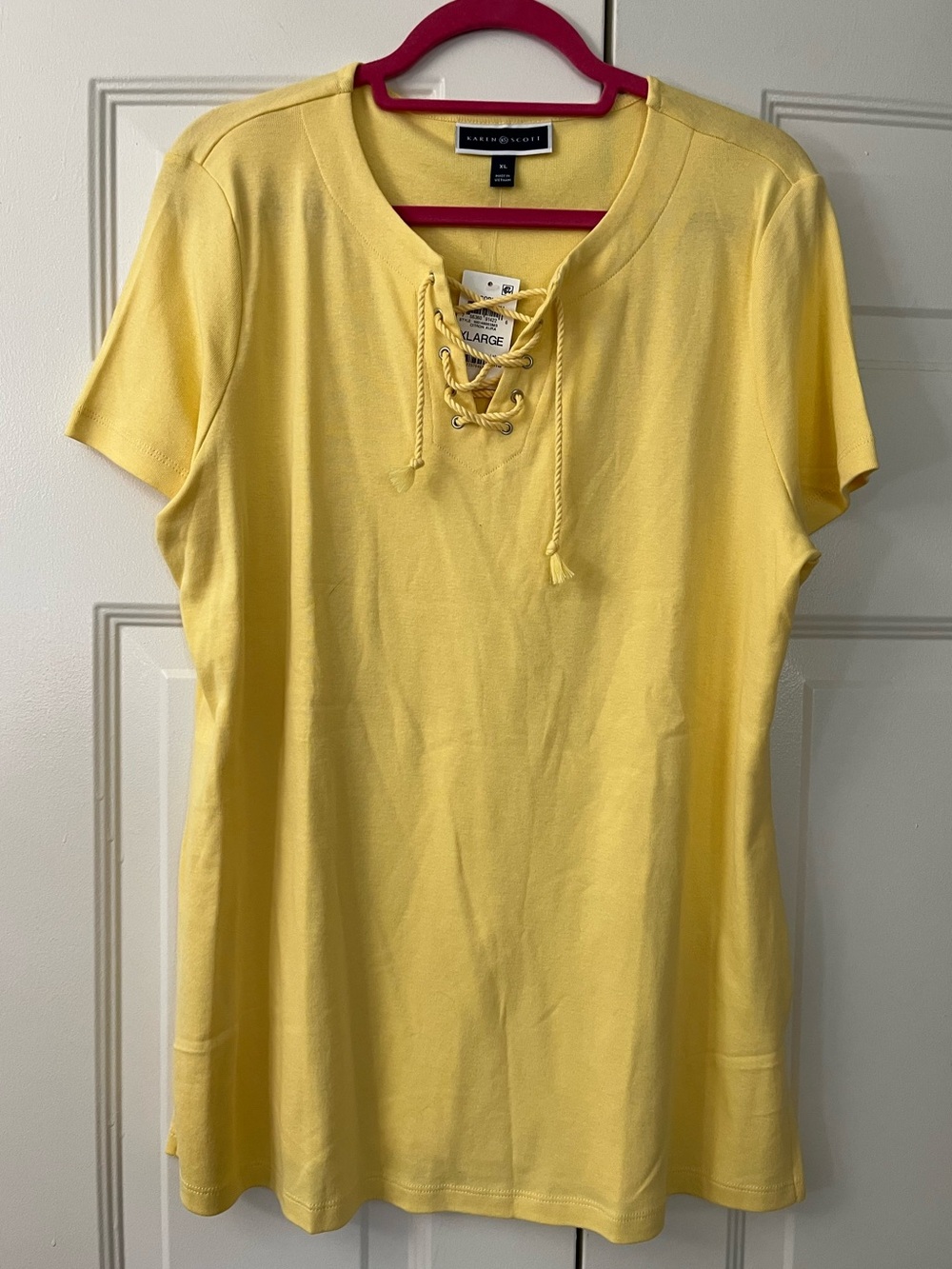 Karen Scott NWT XL Cotton Top